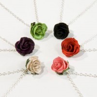 Rosebud Necklaces