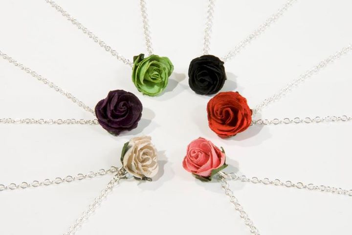 Rosebud Necklaces